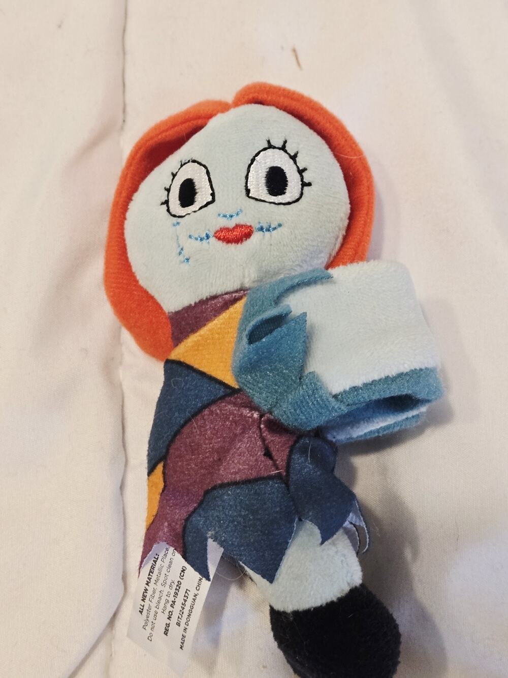 Disney Bullsitoy Sally Nightmare Before Christmas Plush Wrist Arm Retired